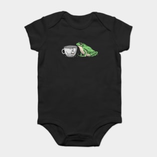 None Of My Business Frog Baby Bodysuit